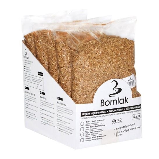 Borniak Zrębki Wędzarnicze Hickory  (orzesznik) 50l (ZH-50)