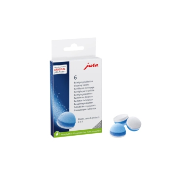 Jura 3-fazowe tabletki czyszczące 6szt (24225)
