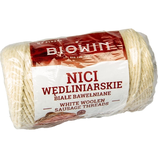 Browin Nici wędliniarskie bawełniane białe (240st.C) -100gr-101855