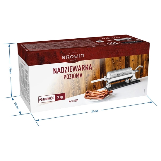 Browin Nadziewarka pozioma 3kg-101906