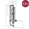 Browin Nadziewarka pionowa 2,5kg-102136