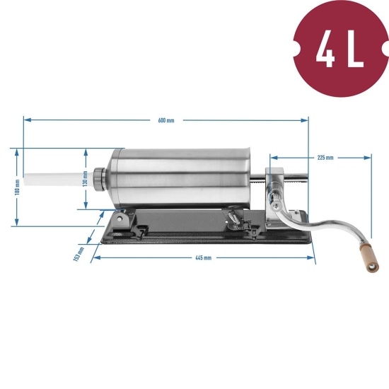 Browin Nardziewarka pozioma 4kg-102129