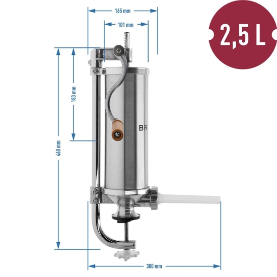 Browin Nadziewarka pionowa 2,5kg-102136