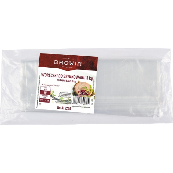 Browin Woreczki foliowe do szynkowaru 3kg -20szt-102206