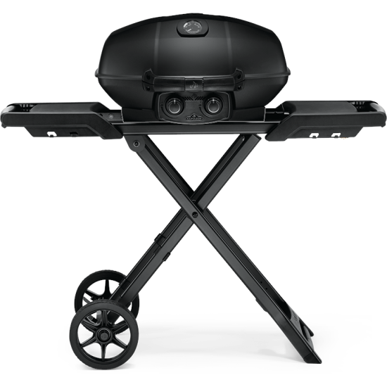 NAPOLEON Przenośny grill gazowy PHANTOM TravelQ PRO 285 Przenośny grill gazowy z wózkiem nożycowym, Czarny Mat (PRO285X-MK-PL-PHM)