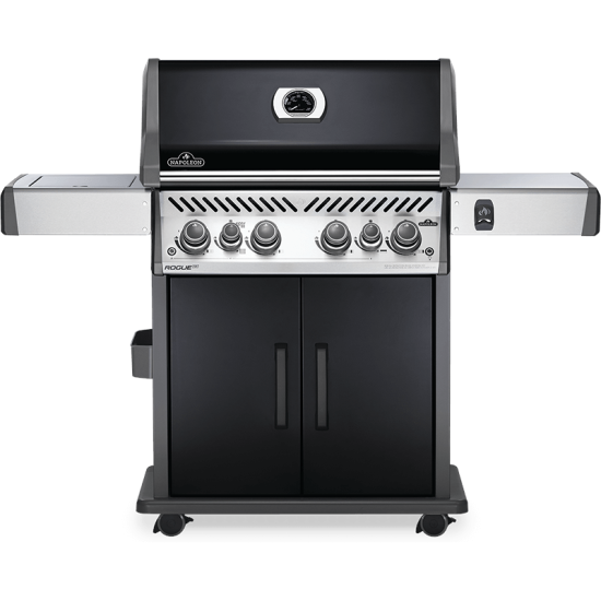 NAPOLEON Grill gazowy Rogue SE 525 z palnikiem rożna i palnikiem bocznym Sizzle Zone, Czarny (RSE525RSIBPK-1-PL-A)