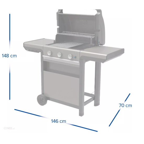 Campingaz Grill gazowy SELECT SERIA 3 (2000037273)-102825