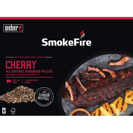 Weber Pellet drzewny - Wiśnia 8 kg Wood Pellets Cherry (18293)