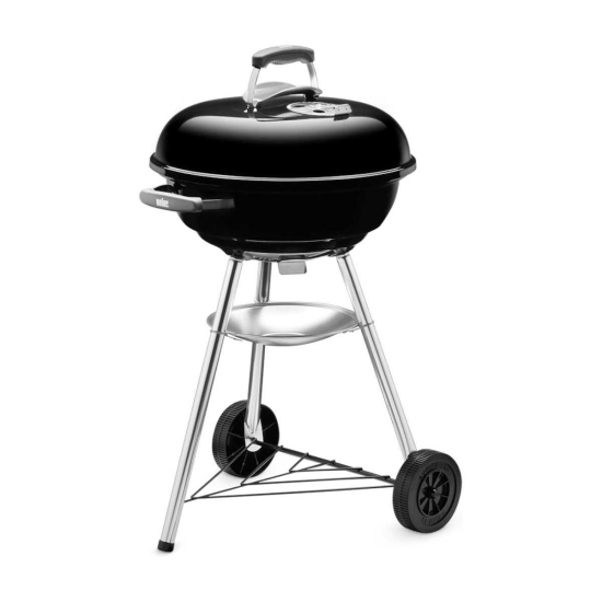 Weber Grill Węglowy Compact Kettle® 47cm Czarny (1221004)