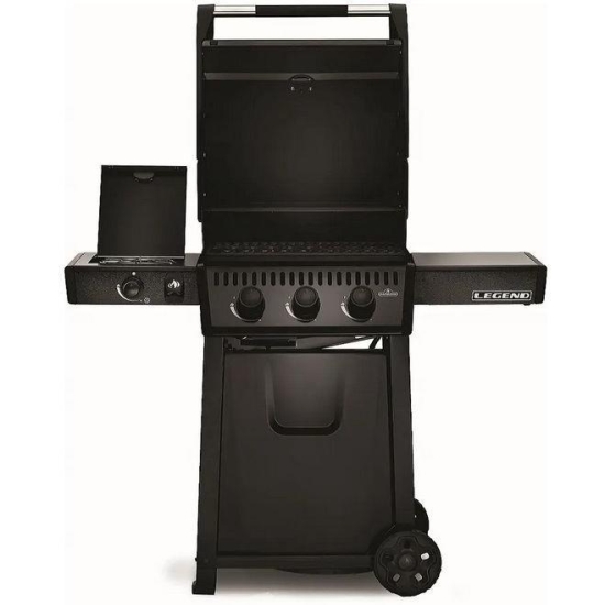 NAPOLEON Grill Gazowy Legend 365 z kuchenką boczną czarny-103033