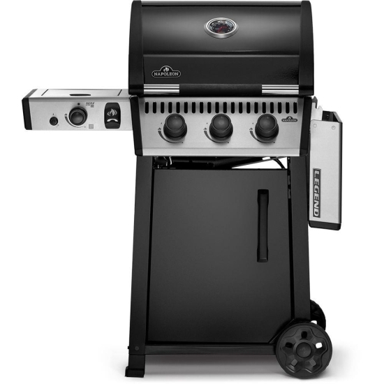 NAPOLEON Grill Gazowy Legend 365 palnikiem bocznym IR  na podczerwień Sizzle Zone czarny-103044