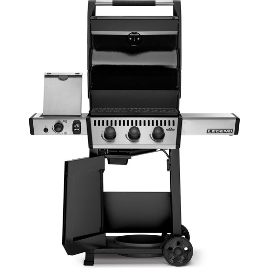 NAPOLEON Grill Gazowy Legend 365 palnikiem bocznym IR  na podczerwień Sizzle Zone czarny-103046