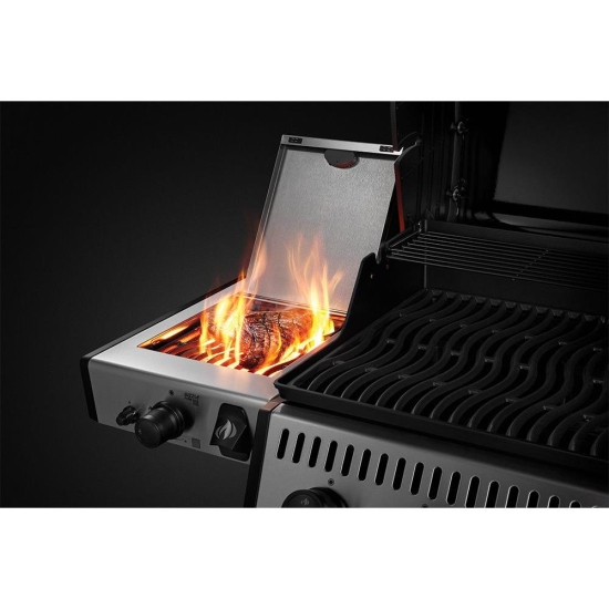 NAPOLEON Grill Gazowy Legend 365 palnikiem bocznym IR  na podczerwień Sizzle Zone czarny-103048