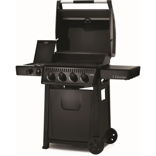 NAPOLEON Grill Gazowy Legend 425  z kuchenką boczną czarny-103058