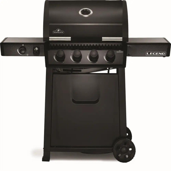 NAPOLEON Grill Gazowy Legend 425  z kuchenką boczną czarny (LD425SBPK-PL)