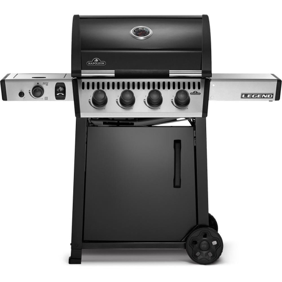 NAPOLEON Grill Gazowy  Legend 425 z palnikiem bocznym IR na podczerwień Sizzle Zone czarny (LD425DSIBPKSS-PL)