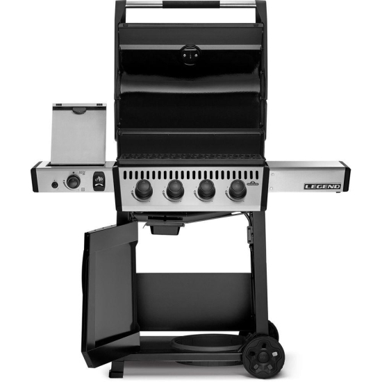 NAPOLEON Grill Gazowy  Legend 425 z palnikiem bocznym IR na podczerwień Sizzle Zone czarny-103065