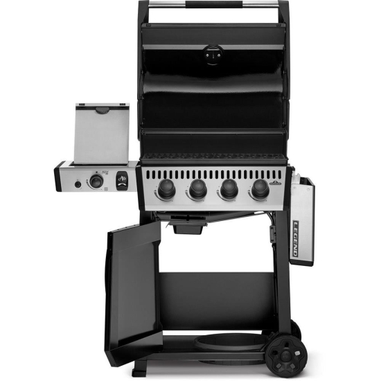 NAPOLEON Grill Gazowy  Legend 425 z palnikiem bocznym IR na podczerwień Sizzle Zone czarny-103066