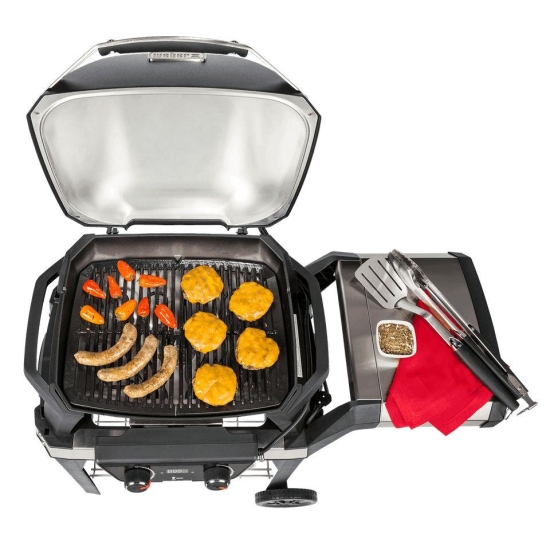 WEBER Grill Elektryczny Pulse 2000 z wózkiem-103174