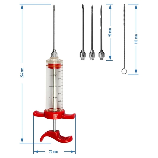 Browin Nastrzykiwarka 30ml + 3 igły + czyścik-103582