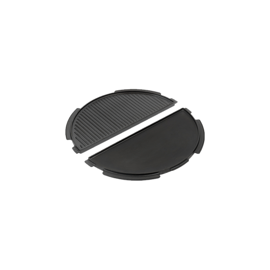 BIG GREEN EGG - Płyta żeliwna półokrągła plancha / Half Moon Cast Iron Griddle Large (122988)