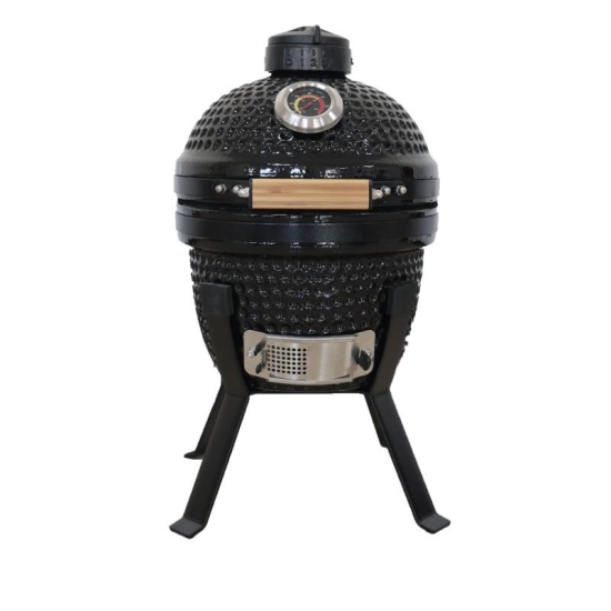 Kamado Bono Grill Węglowy Ceramiczny Picnic 13" 32 cm czarny (TQ0013)