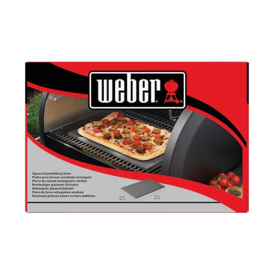 Weber Kamień do grillowania pizzy prostokątny wym. 30 x 44 cm (18414)