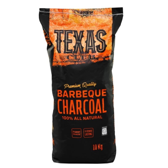 Texas Club Węgiel drzewny 10 kg (NEW10ANGL)