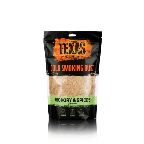 Texas Club Pył z hikory i drzew owocowych 0,5kg (DUSTHICK)