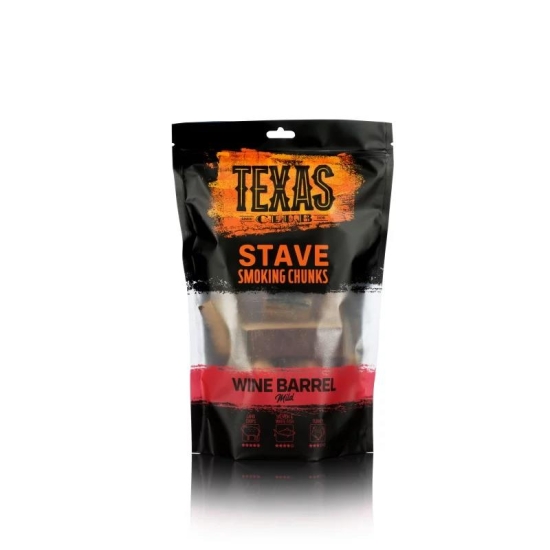 Texas Club Kawałki beczek dębowych po winie 0,5kg (OAKCH)