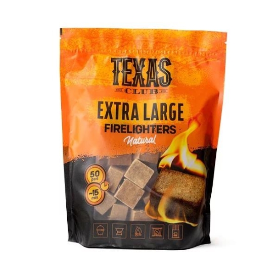 Texas Club Rozpałka ekologiczna XXL (FIRE-EXTRA)