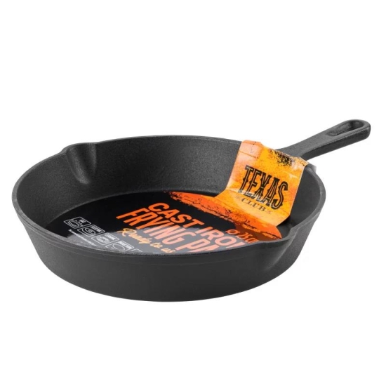 Texas Club Patelnia żeliwna 25 cm (FRYP25)-104241