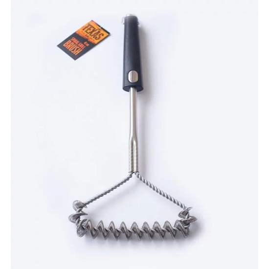 Texas Club Spiralna szczotka do czyszczenia rusztu 41 cm (BRUSH-G1)