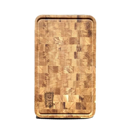 Texas Club Deska dębowa do krojenia TC Chess 40 cm (CUTCHESS40)-104279