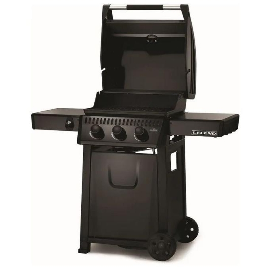 NAPOLEON Grill Gazowy Legend 365 Czarny + Płyta żeliwna (LD365PK-PL-A)-104404