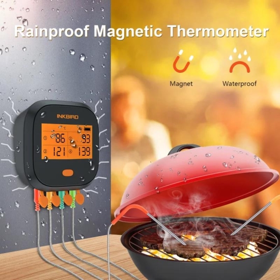 Inkbird Termometr cyfrowy Wi-Fi (IBBQ-4T)-105489