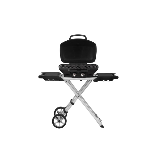 NAPOLEON Przenośny grill gazowy na kartusze TravelQ 285X z wózkiem nożycowym, Czarny (TQ285X-BK-1-CE)-105644