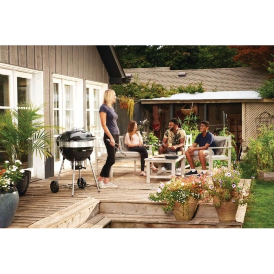 NAPOLEON Grill węglowy 22'' PRO Charcoal Kettle Grill węglowy, Czarny (PRO22K-LEG-3)-105664