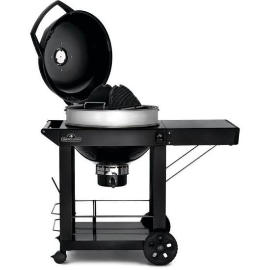 NAPOLEON Grill węglowy 22'' PRO CART Charcoal Kettle Grill węglowy, Czarny (PRO22K-CART-3)-105668