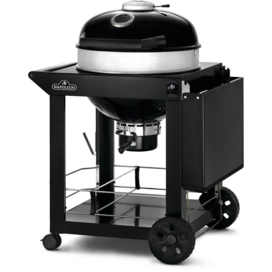 NAPOLEON Grill węglowy 22'' PRO CART Charcoal Kettle Grill węglowy, Czarny (PRO22K-CART-3)-105669