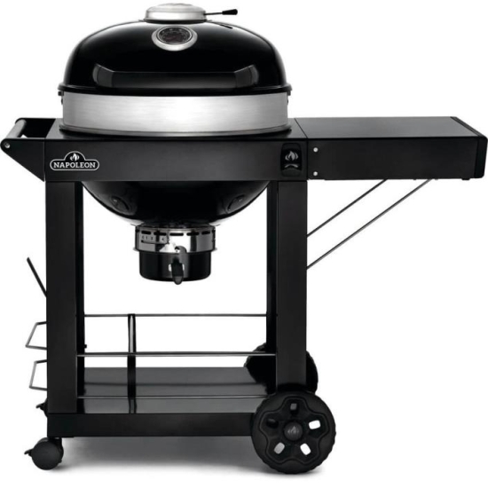 NAPOLEON Grill węglowy 22'' PRO CART Charcoal Kettle Grill węglowy, Czarny (PRO22K-CART-3)