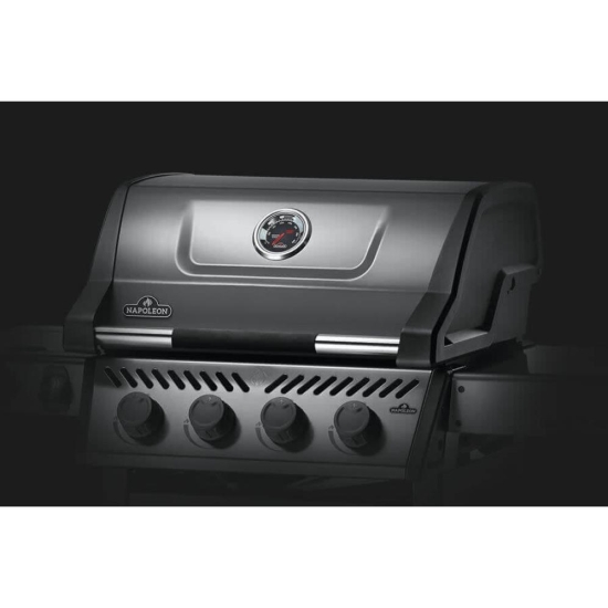 NAPOLEON Grill gazowy Freestyle 425 z palnikiem bocznym IR na podczerwień Sizzle Zone Grafitowy (F425DSIBPGT-PL)-105725
