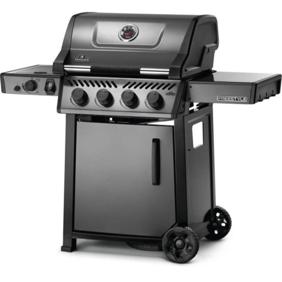 NAPOLEON Grill gazowy Freestyle 425 z palnikiem bocznym IR na podczerwień Sizzle Zone Grafitowy (F425DSIBPGT-PL)