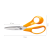 FISKARS Classic Uniwersalne nożyczki ogrodowe 18 cm S92 (111030)-106312
