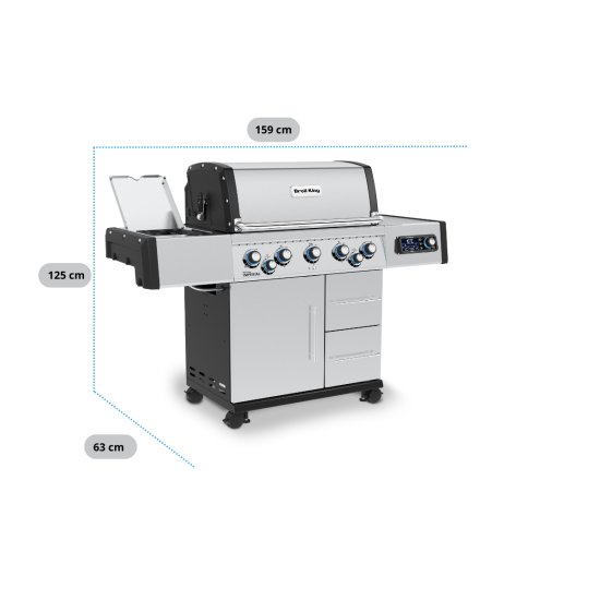 Broil King Grill gazowy Imperial QS 590 (695583PL)-106041