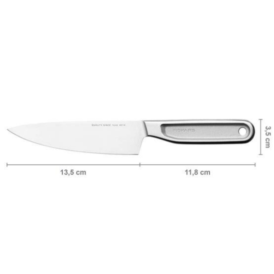 FISKARS Nóż szefa kuchni mały 13,5 cm ALL STEEL a'4 (1062886)-106295