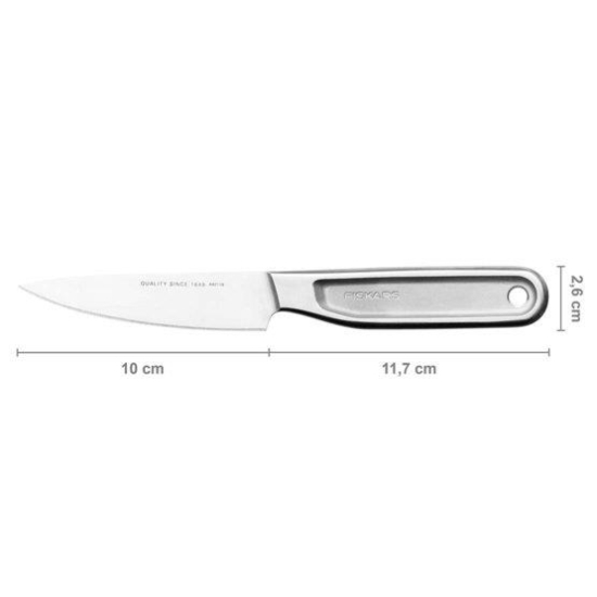 FISKARS Nóż do obierania 10 cm All Steel  a'4 (1062887)-106299