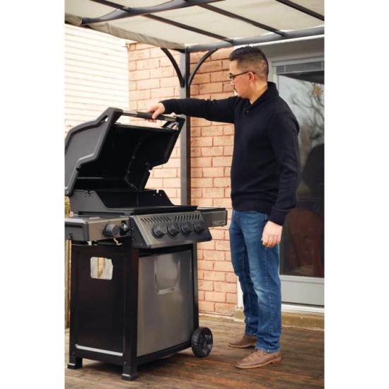 NAPOLEON Grill gazowy Freestyle 425 z kuchenką boczną Grafitowy (F425SBPGT-PL)-106408
