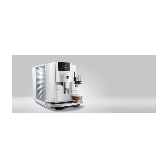 Jura Ekspres do kawy E8 Piano White (EB 15353)